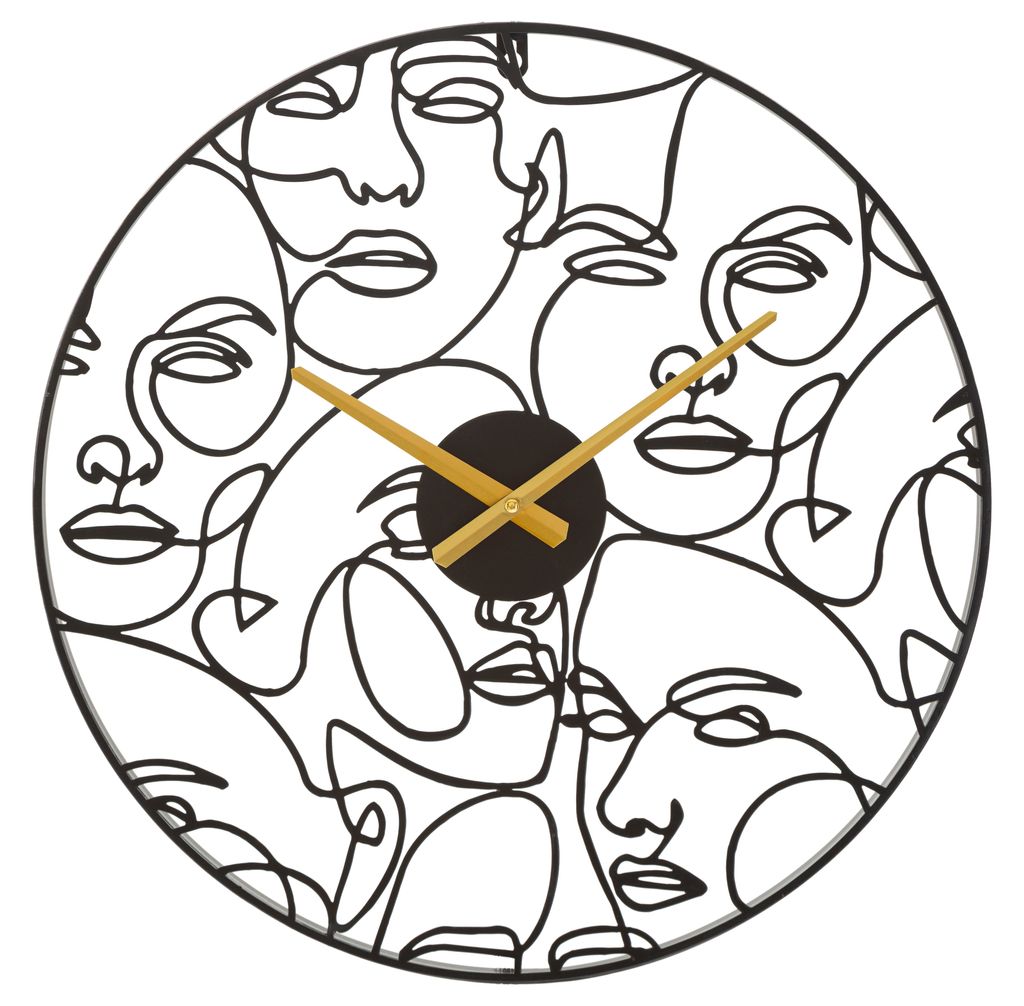 Falióra, arcképek, fekete - VISAGES - Butopêa akciós termékkép 1